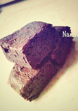 材料これだけ？！簡単チョコブラウニー♡-レシピのメイン写真