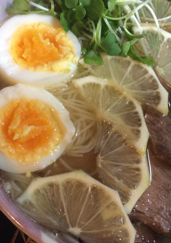 温かいレモン素麺-レシピのメイン写真