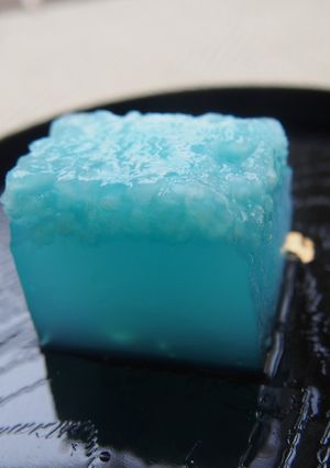 サイダーの道明寺かん（ようかん）-レシピのメイン写真