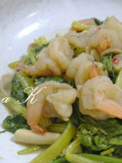 黒酢のエビ野菜炒め-レシピのメイン写真