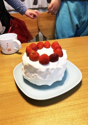 グルテンフリー★米粉 スポンジ ケーキ-レシピのメイン写真