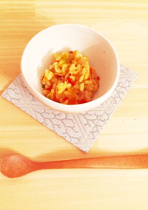 【離乳食＊カミカミ期】お子様パエリア-レシピのメイン写真