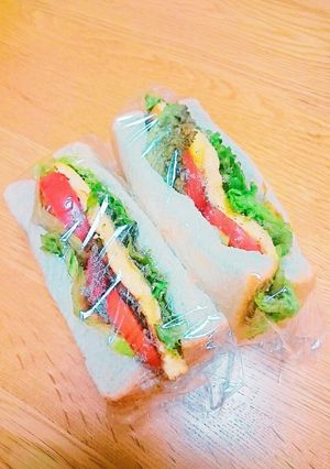 マヨ嫌いでも美味しいサンドイッチ☺-レシピのメイン写真