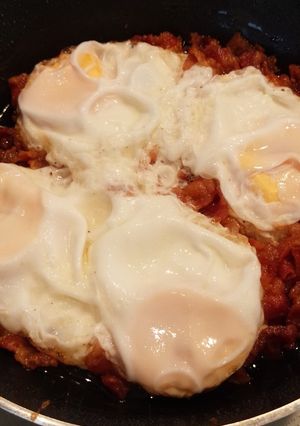 カリカリ豚の目玉焼き-レシピのメイン写真