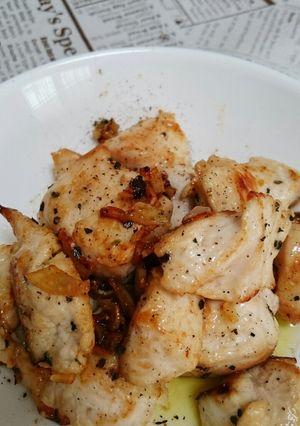 鶏肉のバター焼き～バジル風味～-レシピのメイン写真