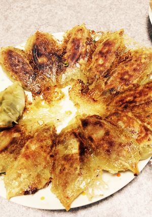 アボカド使った羽根つき、パリっと餃子。-レシピのメイン写真
