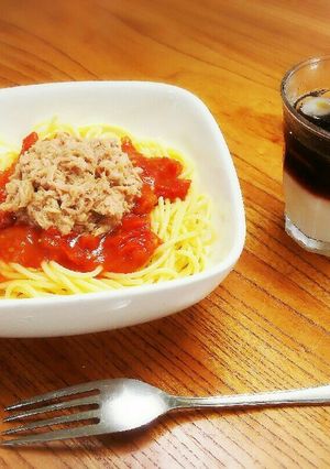 トマトとツナの冷製パスタ-レシピのメイン写真