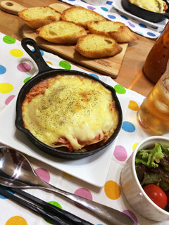 餃子でフランス料理?あつあつ餃子グラタン-レシピのメイン写真
