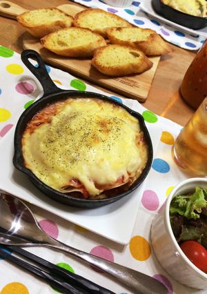 餃子でフランス料理？あつあつ餃子グラタン-レシピのメイン写真