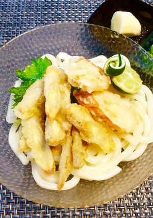 ごぼ天冷やしうどん~♪(素麺でも~)-レシピのメイン写真