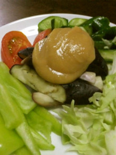 レンジ蒸しナス酢味噌かけ-レシピのメイン写真