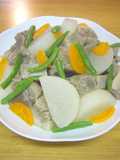 豚肉と大根のあっさり煮