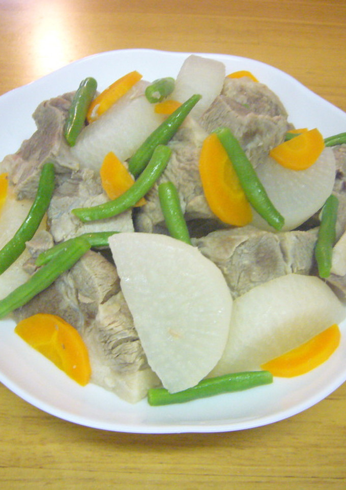 豚肉と大根のあっさり煮-レシピのメイン写真