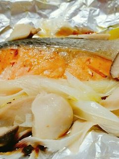 ⚫簡単⚫鮭のホイル焼き(サーモンでも)-レシピのメイン写真