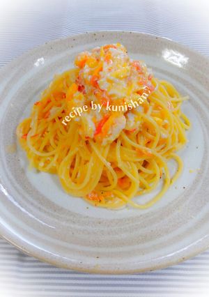 くにしゃんのたまごパスタ♪-レシピのメイン写真