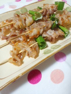 超簡単!ぺらぺら♪ねぎま-レシピのメイン写真