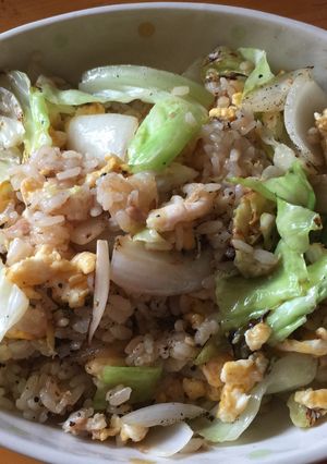 【男のひとり暮らし】簡単時短ふわふわ炒飯-レシピのメイン写真