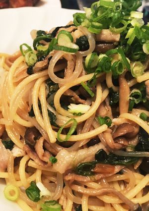 ヘルシーきのこスパゲッティ-レシピのメイン写真
