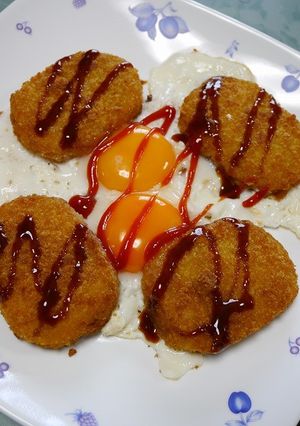簡単！焼きコロッケ☆コロッケリメイク-レシピのメイン写真