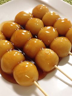柔らかもちもち♡豆腐入りのみたらし団子-レシピのメイン写真