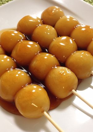 柔らかもちもち♡豆腐入りのみたらし団子-レシピのメイン写真