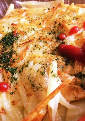 ♡じゃがいもとチーズのガレット♡-レシピのメイン写真