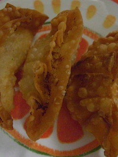 餃子の皮があまったら!ライス揚げ餃子-レシピのメイン写真
