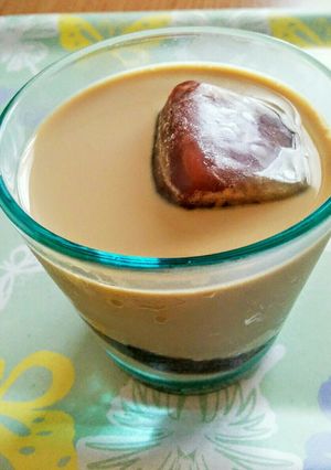 水ようかんで和風カフェオレ-レシピのメイン写真
