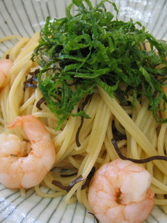 海老と塩昆布のパスタ-レシピのメイン写真