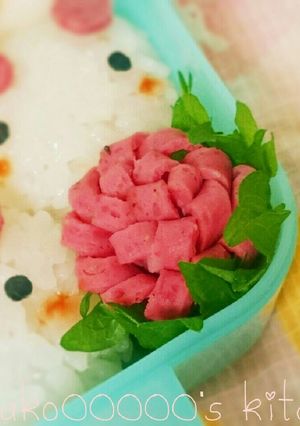 お弁当にも♪ハムフラワーの大葉ロール-レシピのメイン写真
