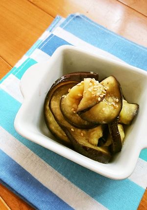 レンジで簡単☆米なすの生姜煮。-レシピのメイン写真