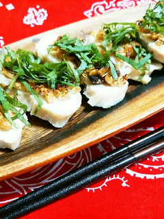 鶏ハムにグラノーラ?1度食べてみ⭐合う~-レシピのメイン写真