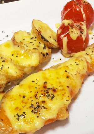 鮭のチーズマヨネーズ焼き 簡単で美味しい-レシピのメイン写真