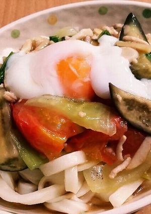 ◎なすのさっぱり冷やしうどん◎-レシピのメイン写真