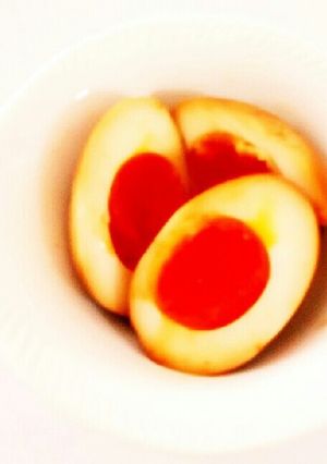 酒すすむ☆ソース味玉-レシピのメイン写真