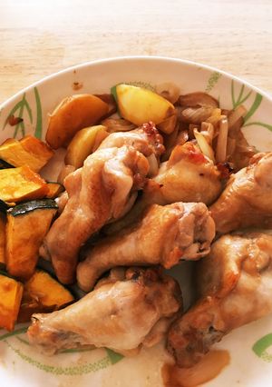 手羽元のオーブン焼き-レシピのメイン写真
