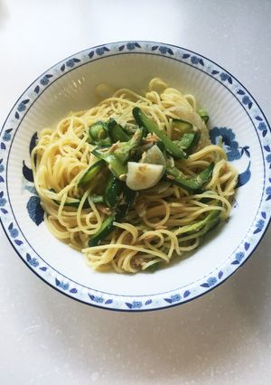 きゅうり 大量消費、夏パスタ-レシピのメイン写真