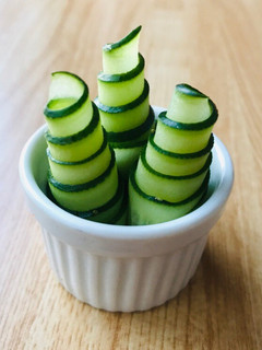 お弁当のすき間に!くるくるきゅうり-レシピのメイン写真