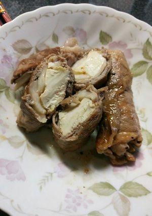 節約！かさ増し木綿豆腐の肉巻き-レシピのメイン写真