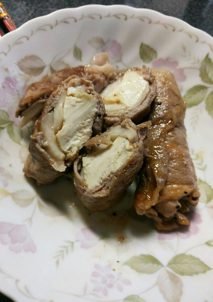 節約！かさ増し木綿豆腐の肉巻き-レシピのメイン写真