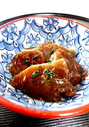 鰹のニンニク醤油漬け-レシピのメイン写真