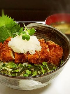 さっぱり大葉のおろしカツ丼-レシピのメイン写真