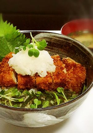 さっぱり大葉のおろしカツ丼-レシピのメイン写真