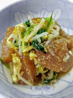 まぐろともやしのナムル風-レシピのメイン写真