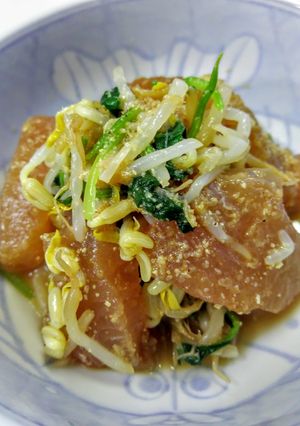 まぐろともやしのナムル風-レシピのメイン写真