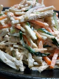 ツナマヨごぼうサラダ~わさび風味~-レシピのメイン写真
