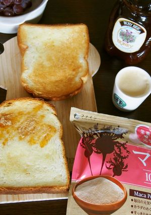 毎日手軽にマカトースト♪-レシピのメイン写真