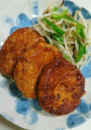 ふわふわハンバーグ-レシピのメイン写真