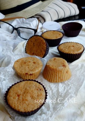 超むっちり♡黒糖蒸しケーキ!-レシピのメイン写真