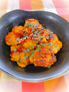 トウモロコシとピーマンの煮込みハンバーグ-レシピのメイン写真